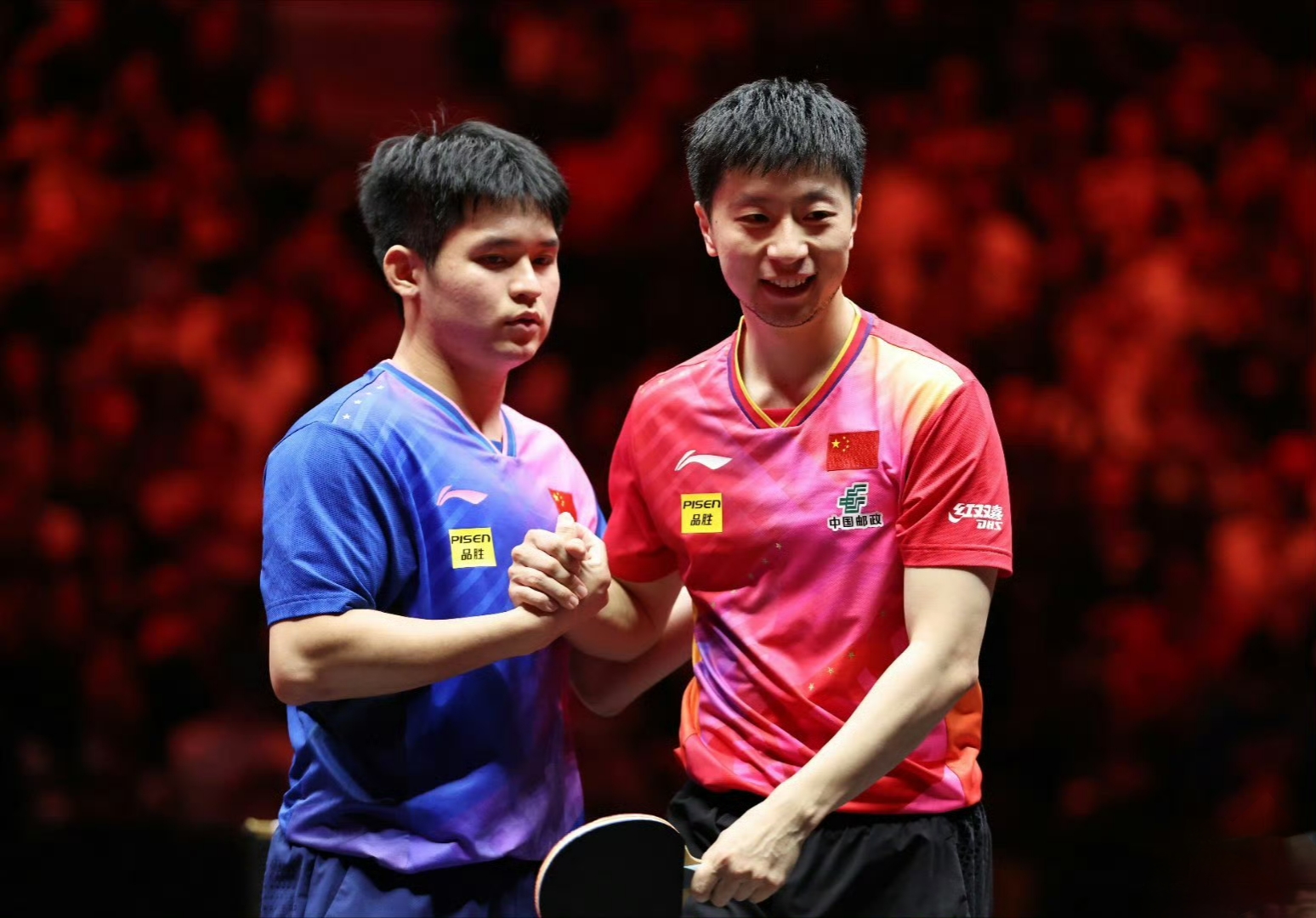 包含比利时乒乓球队完胜日本乒乓球队，马龙爆发神勇的词条